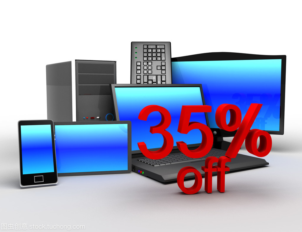 3D电子产品概念 革新消费体验，引领电子销售新浪潮